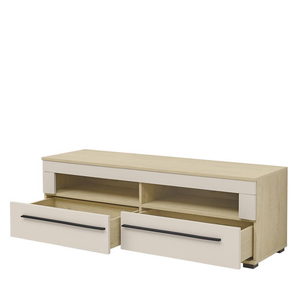 TV-Lowboard in Beigegrau - Raisa