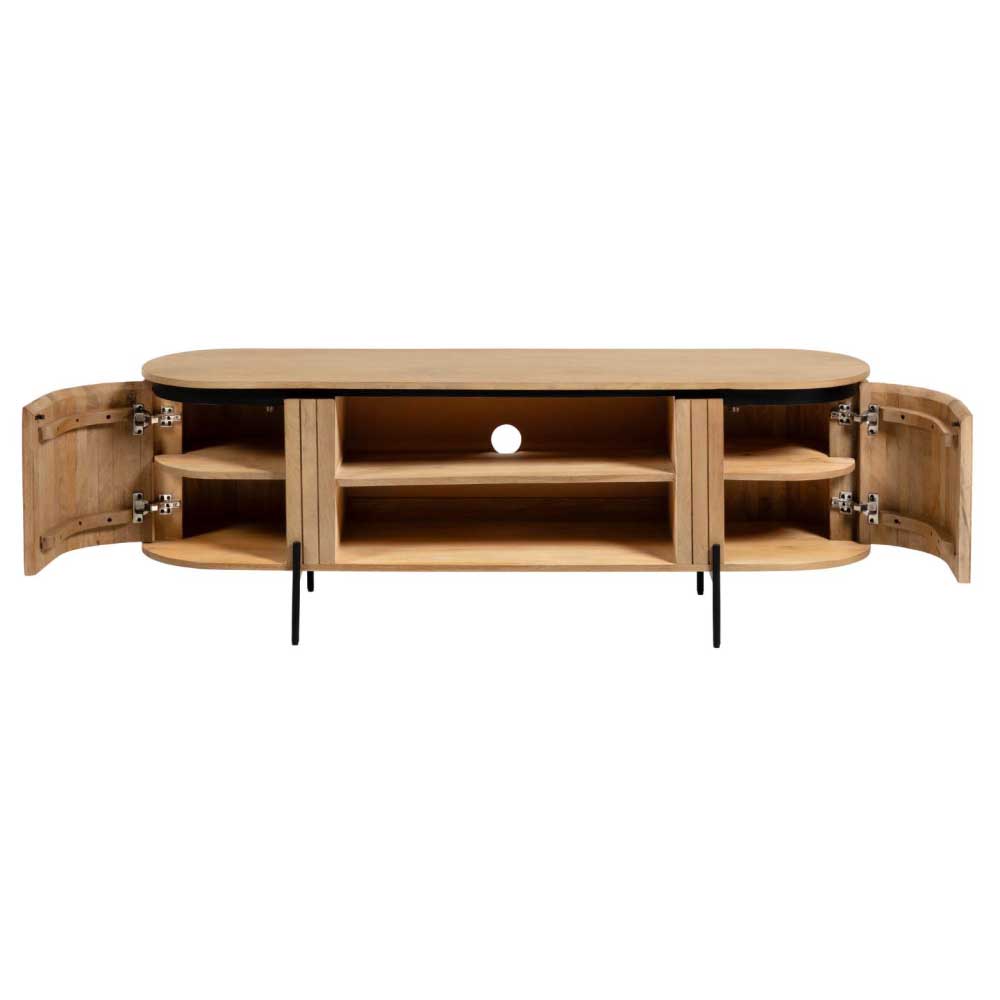 160x56x43 TV Element in Naturfarben - Ilvenda