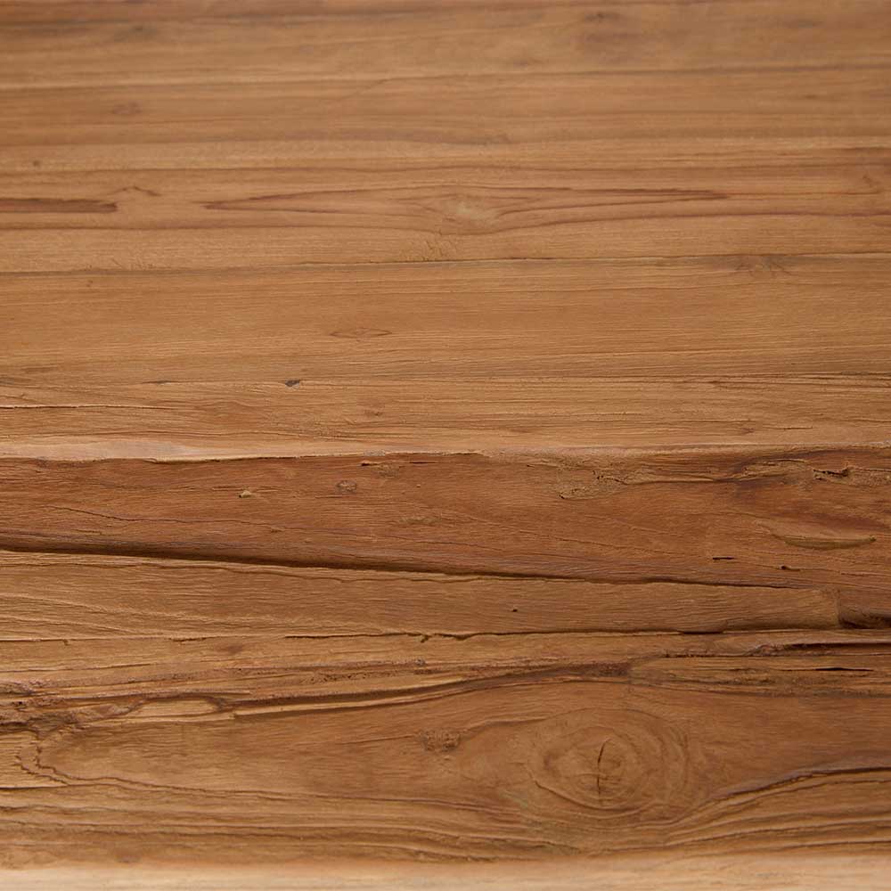 Altholz Esszimmertisch aus Teak - Fabia