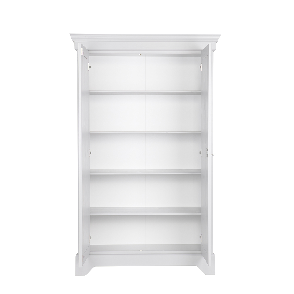 Schlafzimmer Kleiderschrank Kita in Weiß