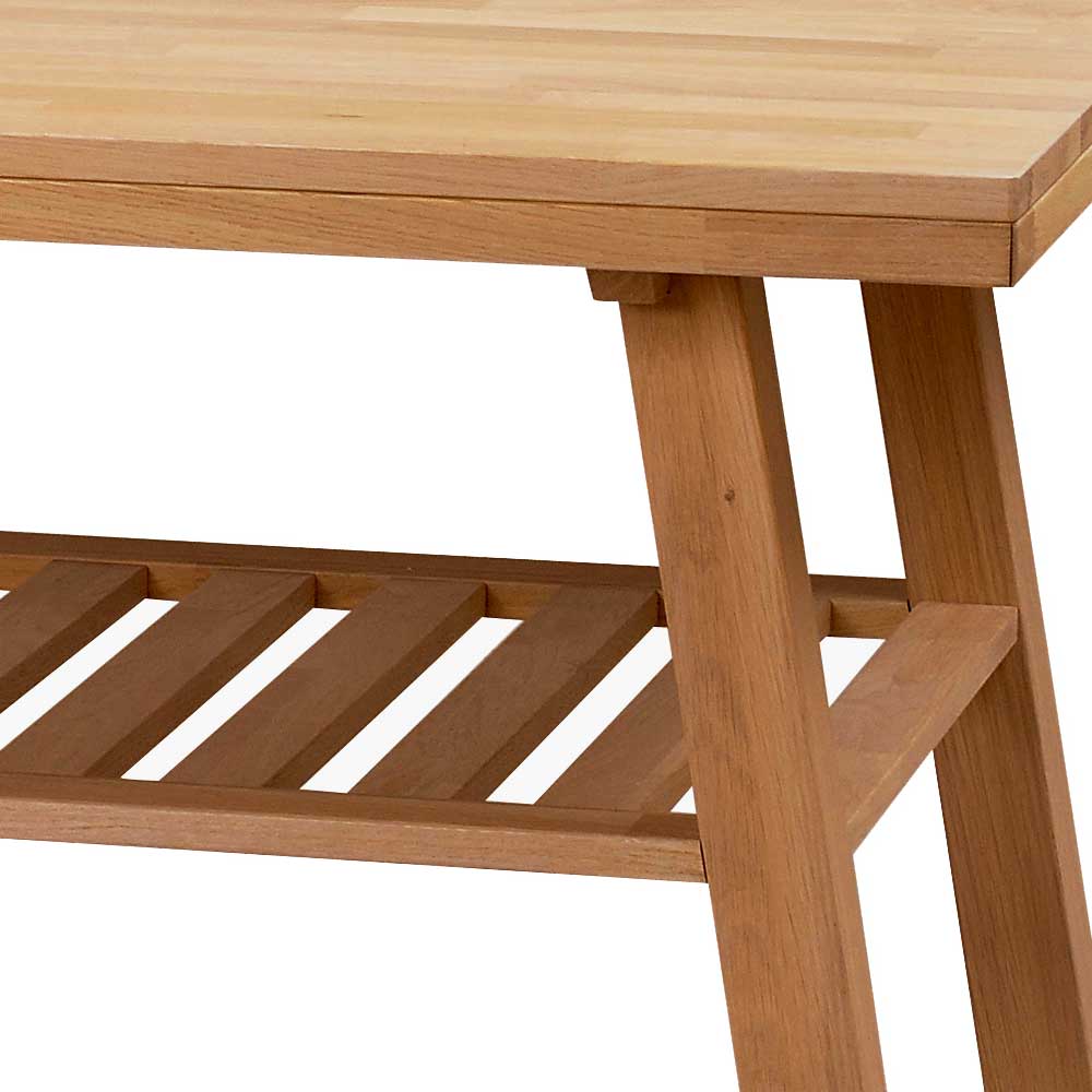 130x75x52 Couchtisch aus Holz Eiche - Neata