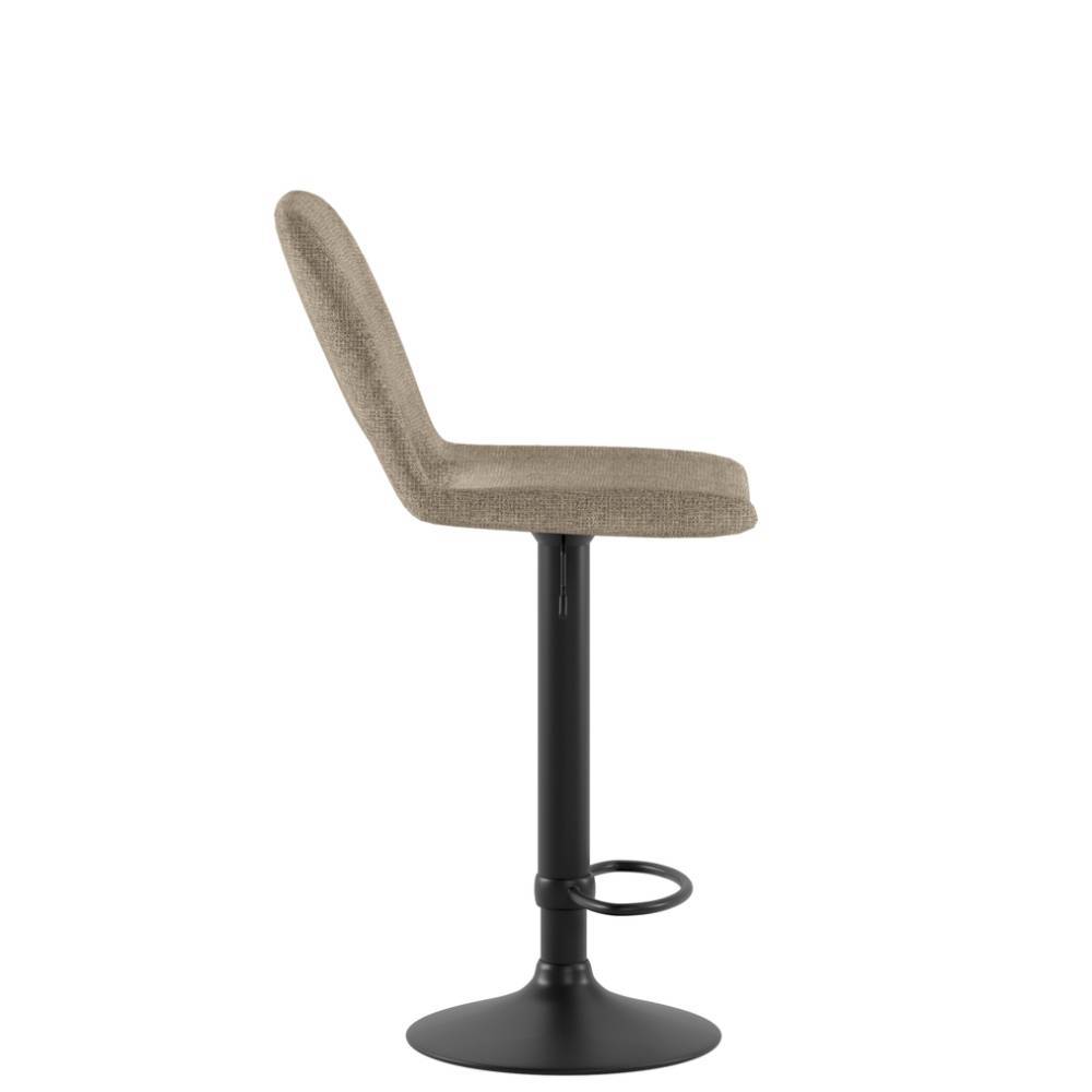 Drehbarer Barstuhl in Beige - Comrinaca (2er Set)