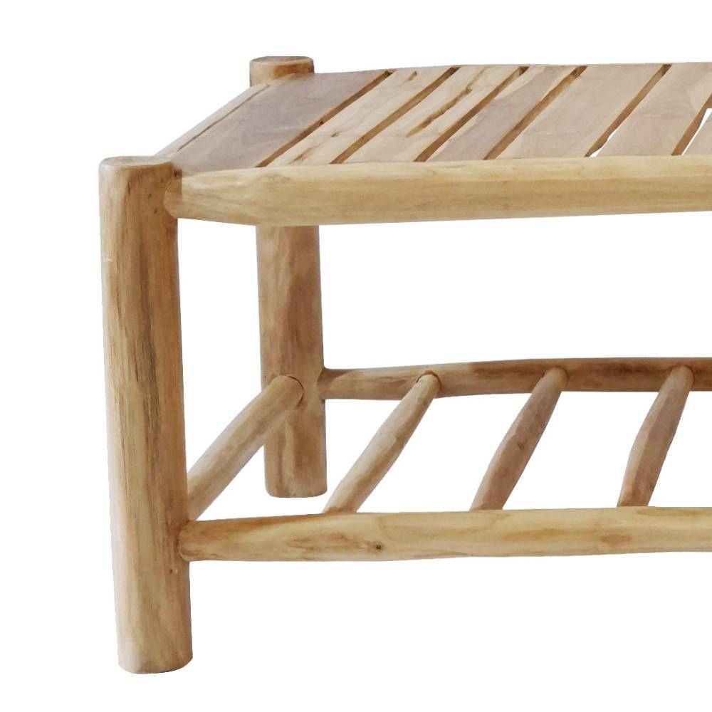 Couchtisch aus Teak Massivholz - Trocios