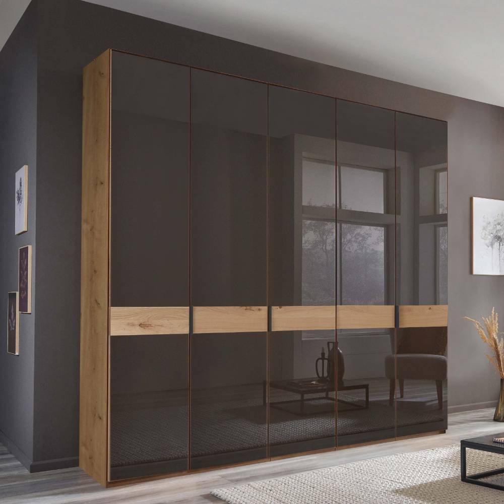 Schlafzimmerschrank mit Glasfront - Vutonia