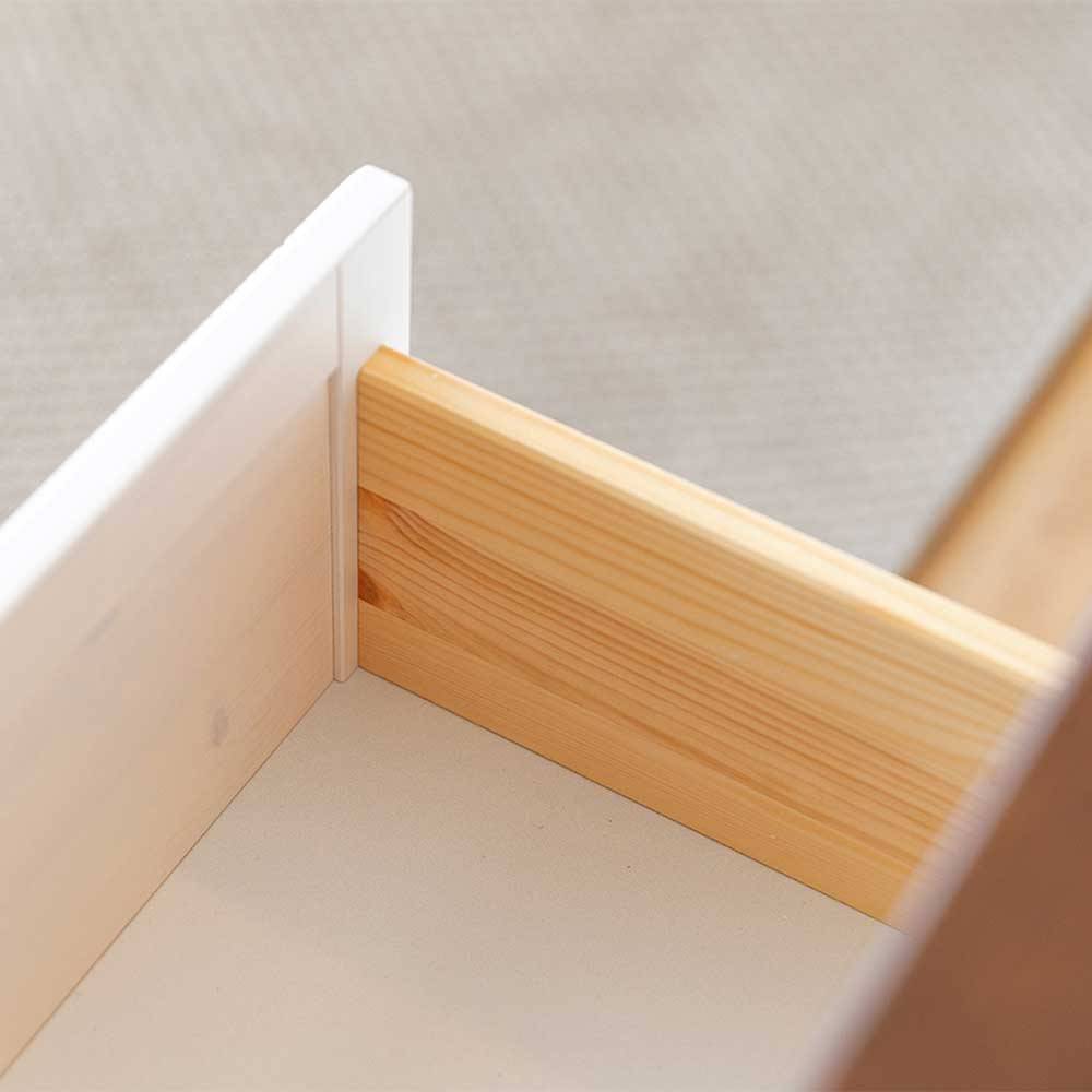 Landhaus Sideboard aus Kiefer zweifarbig - Zalya