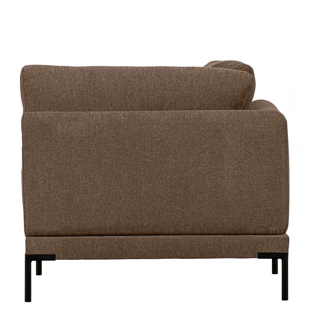 Couchmodul Eckelement in Braun - Ravonia