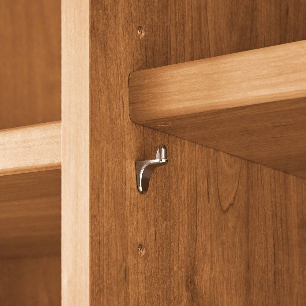 7-türiger Schlafzimmerschrank mit Glas Front - Hung