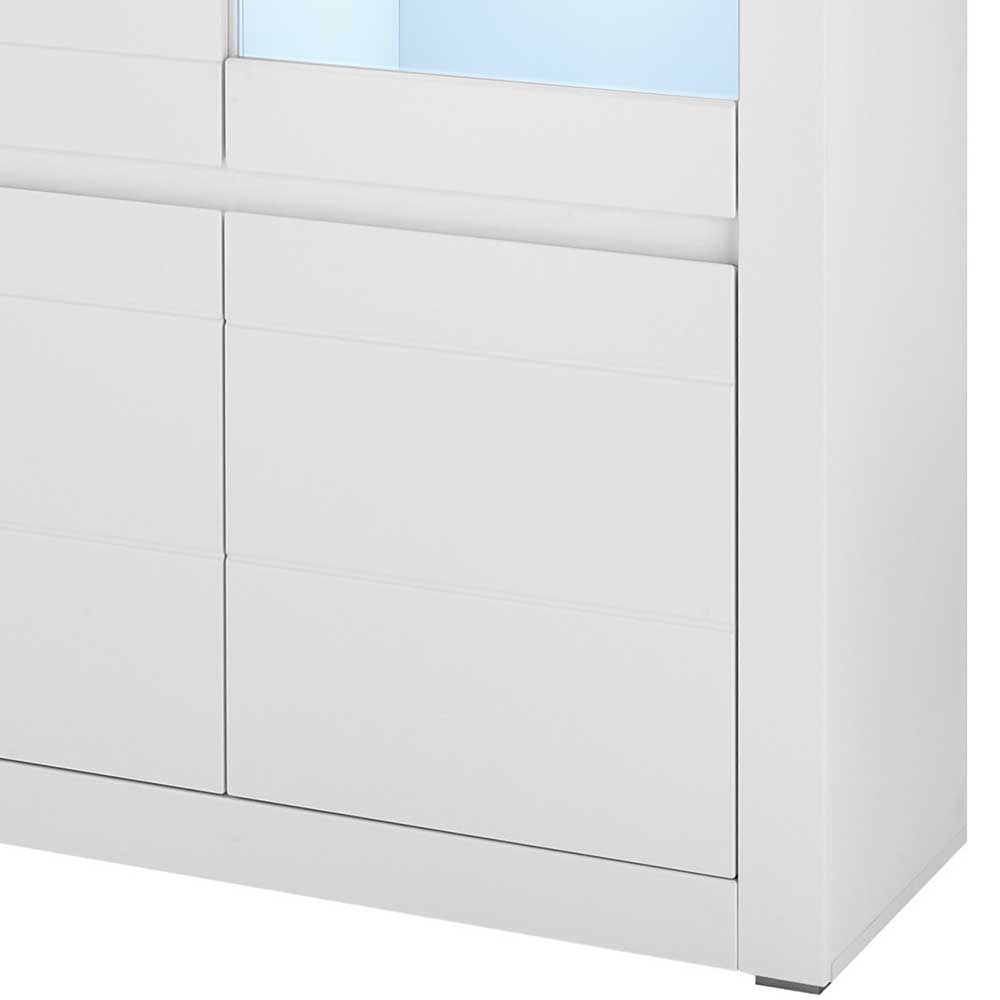 Wohnzimmerschrank mit Glaseinsätzen - Ilana