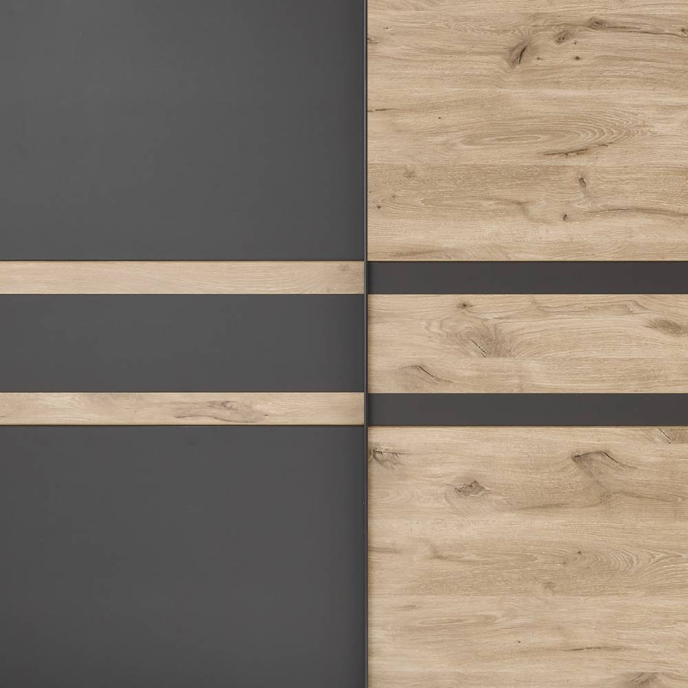 Schiebetüren-Kleiderschrank modern - Jona