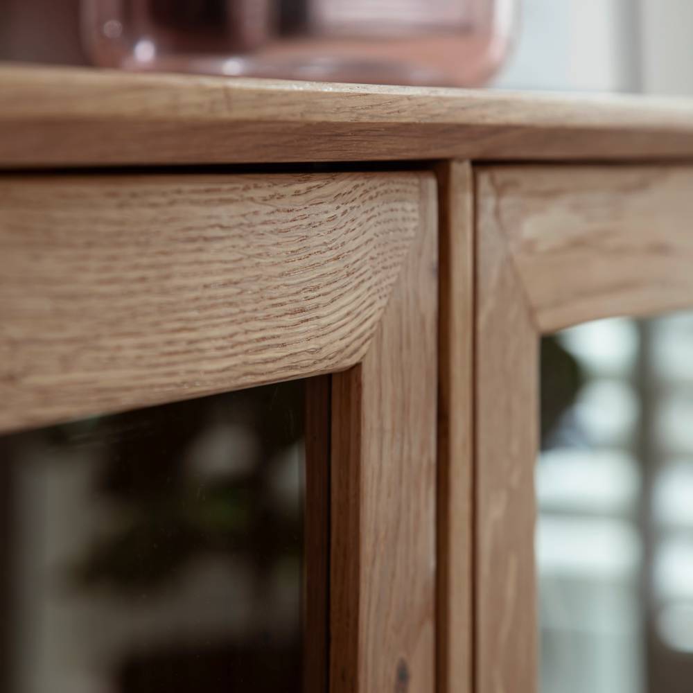 Sideboard Vitrine mit LED Beleuchtung - Lamia