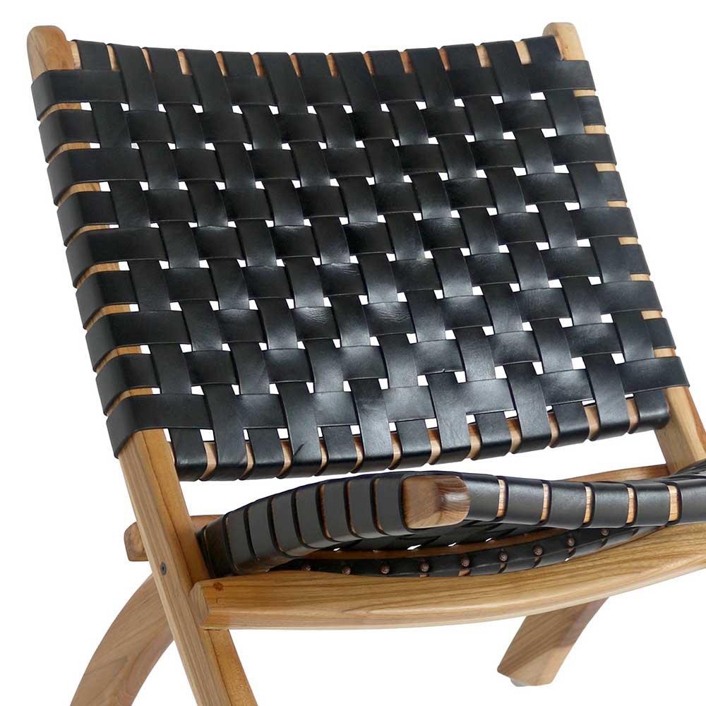 Moderner Lounge Klappstuhl aus Echtleder - Kuito