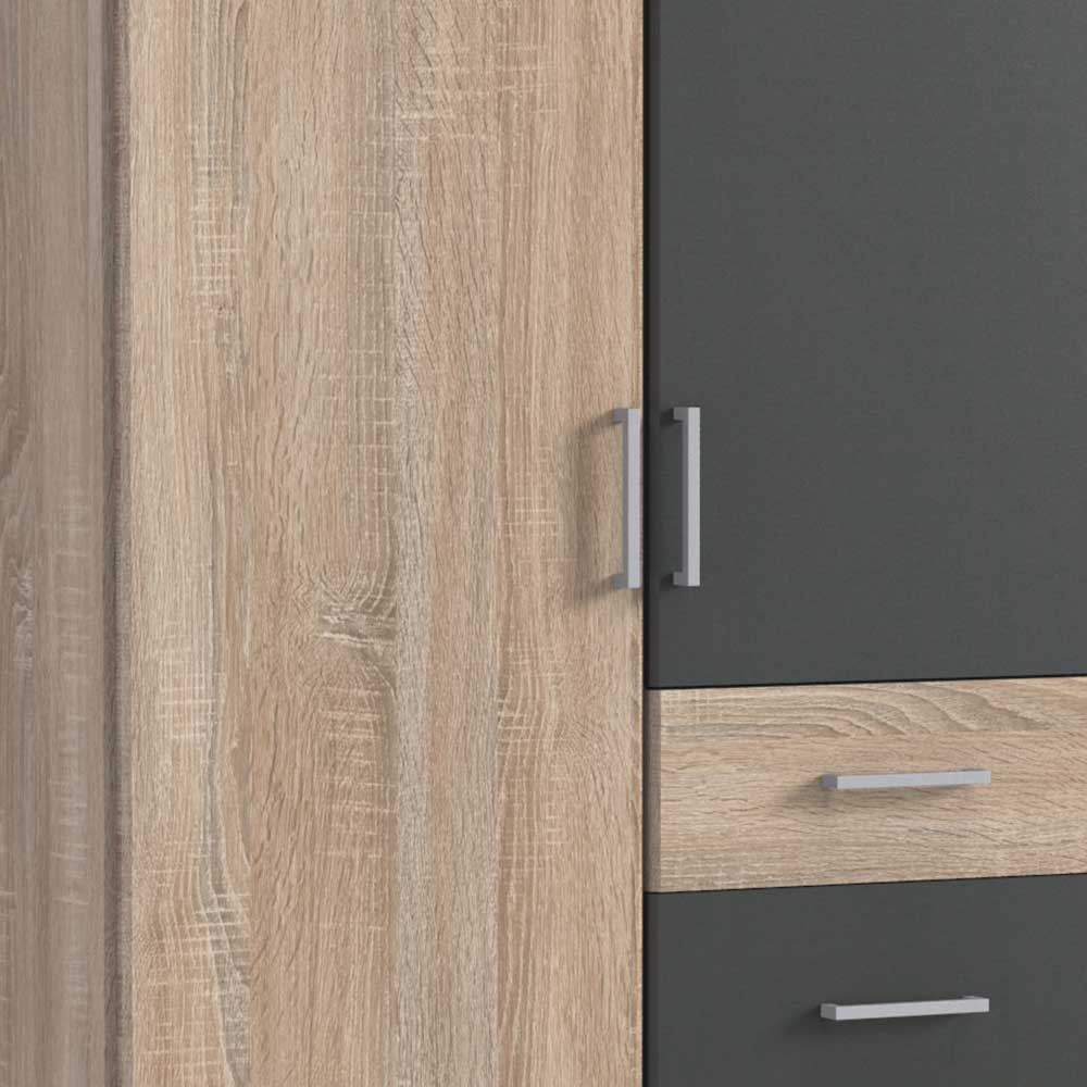 Kleiderschrank 135x199x58 cm - Danah