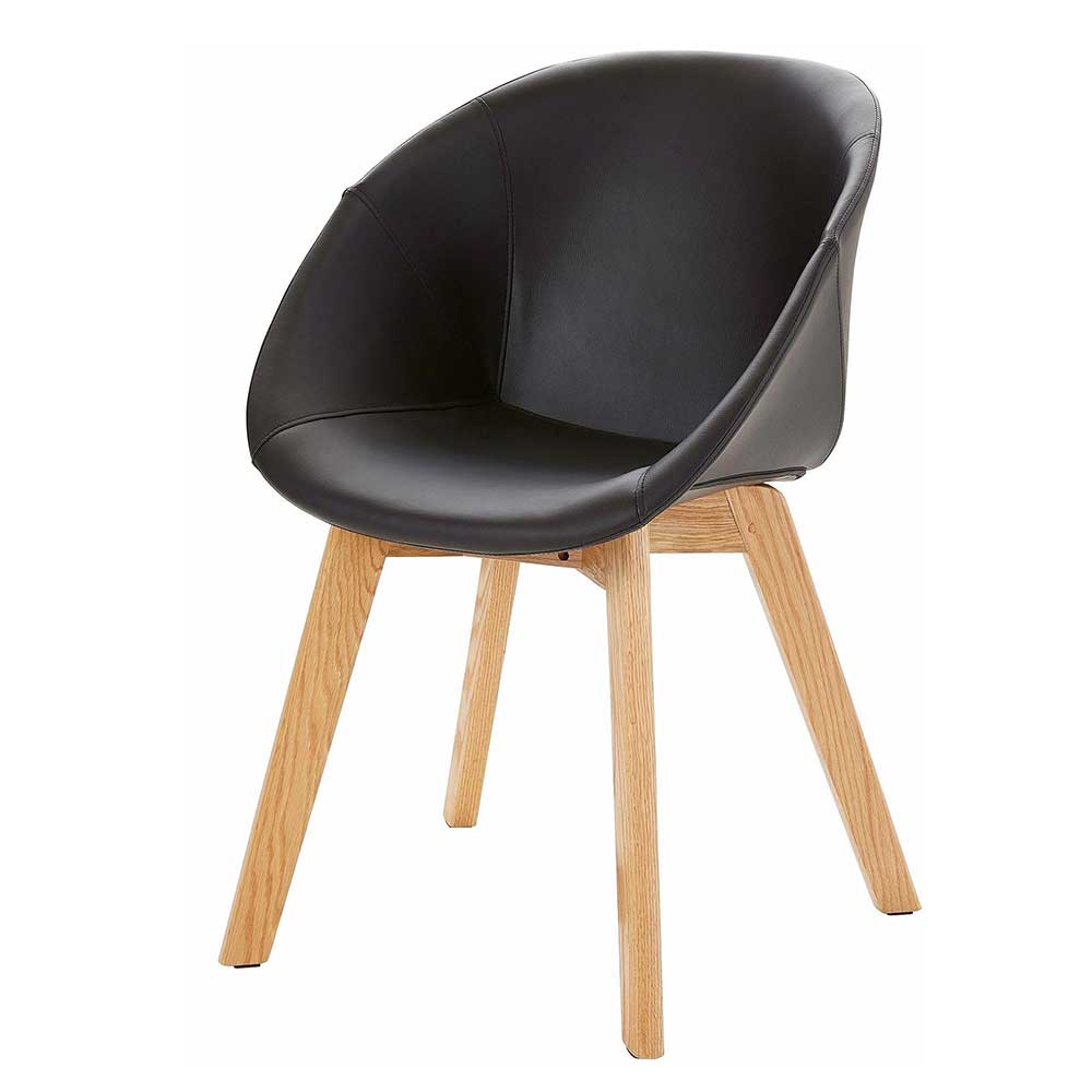 Scandi Designstühle mit Armlehnen - Tramos (2er Set)