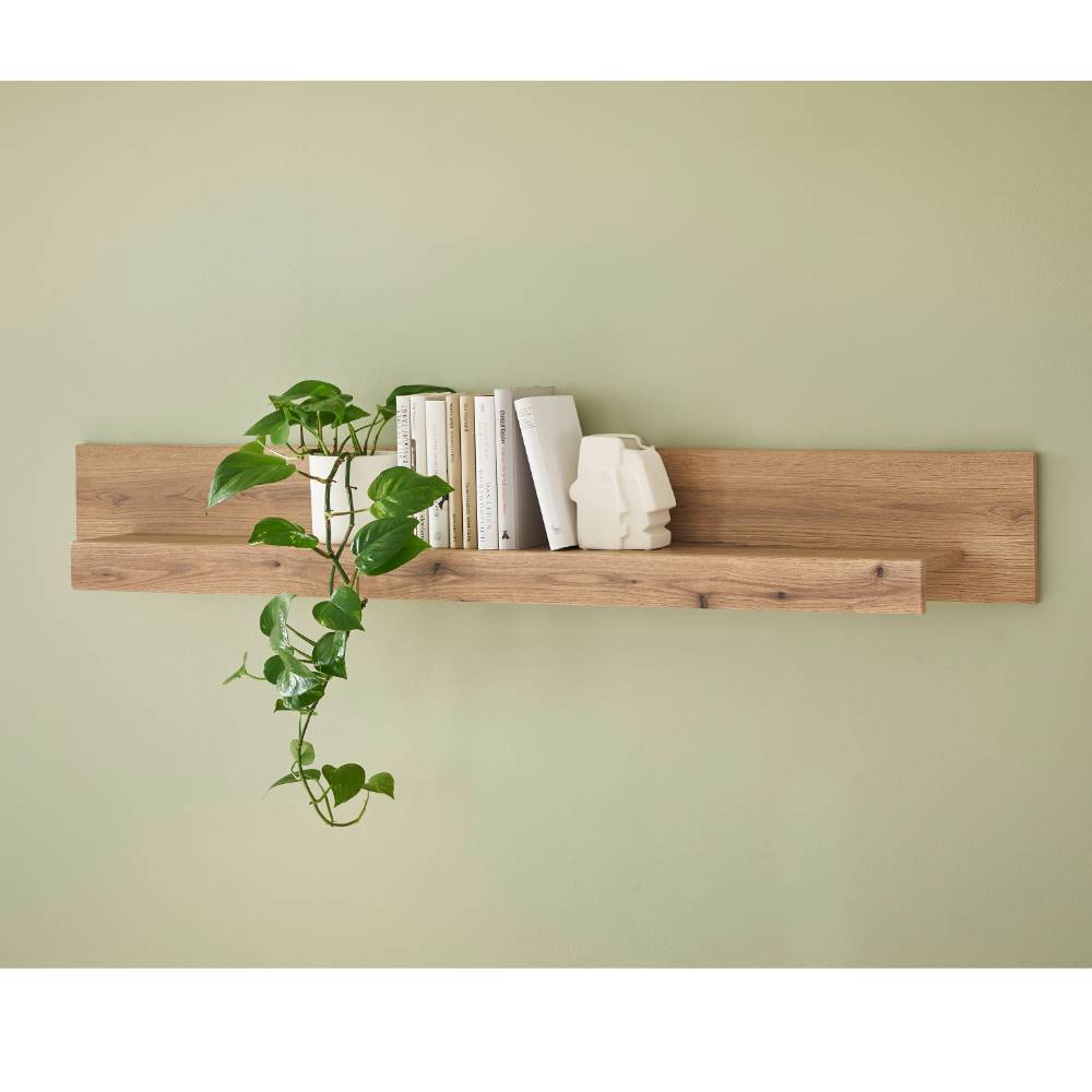 Vitrinenkombination und Wandboard Set - Brocus (vierteilig)