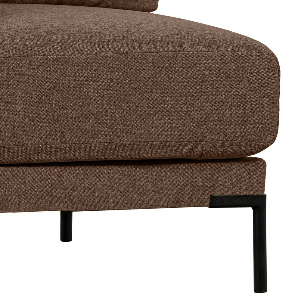 Couchmodul Eckelement in Braun - Ravonia