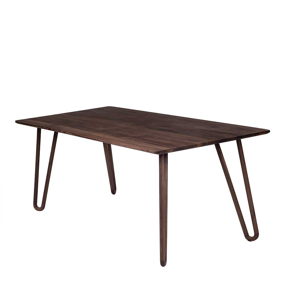 Esstisch aus edlem Nussbaum Holz - Consol