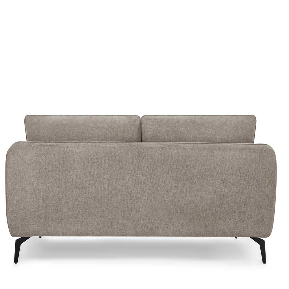 Federkernsofa in Beige Stoffbezug - Ordinia