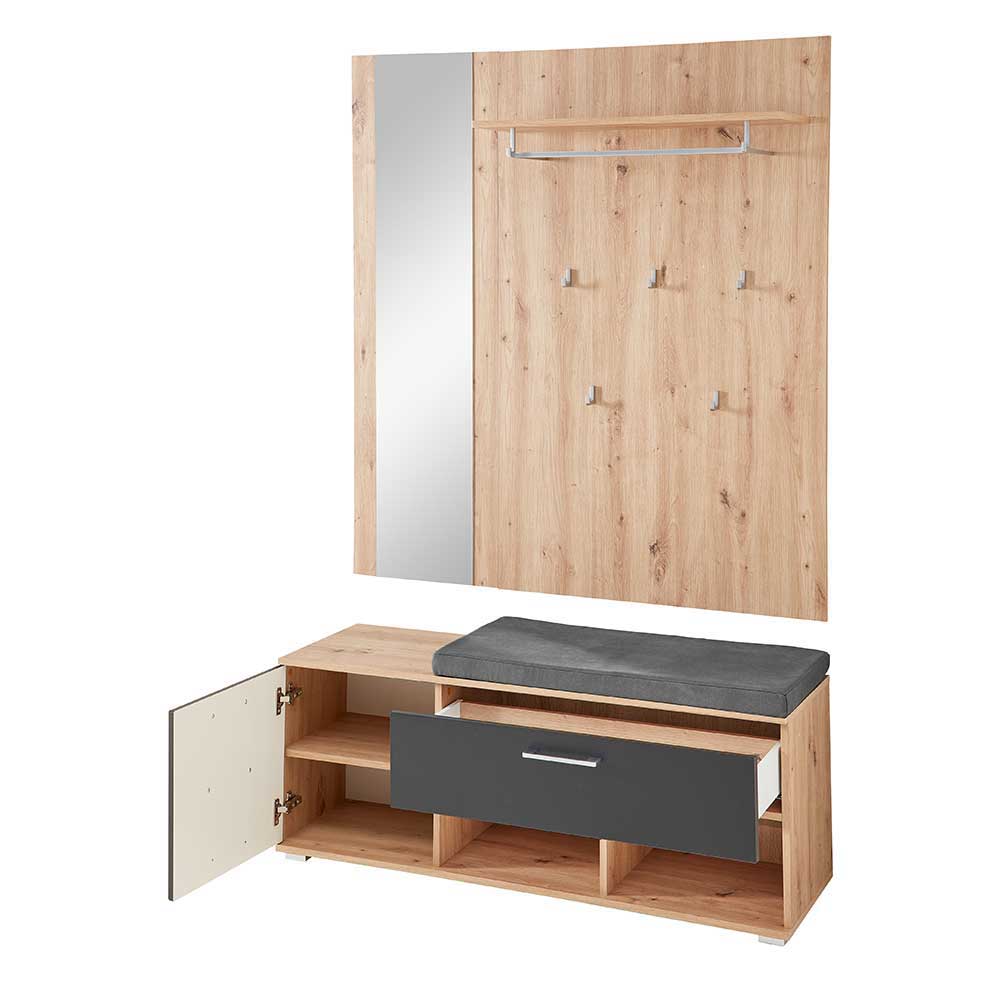 Dielenmöbel Kombination modern - Zelio (dreiteilig)