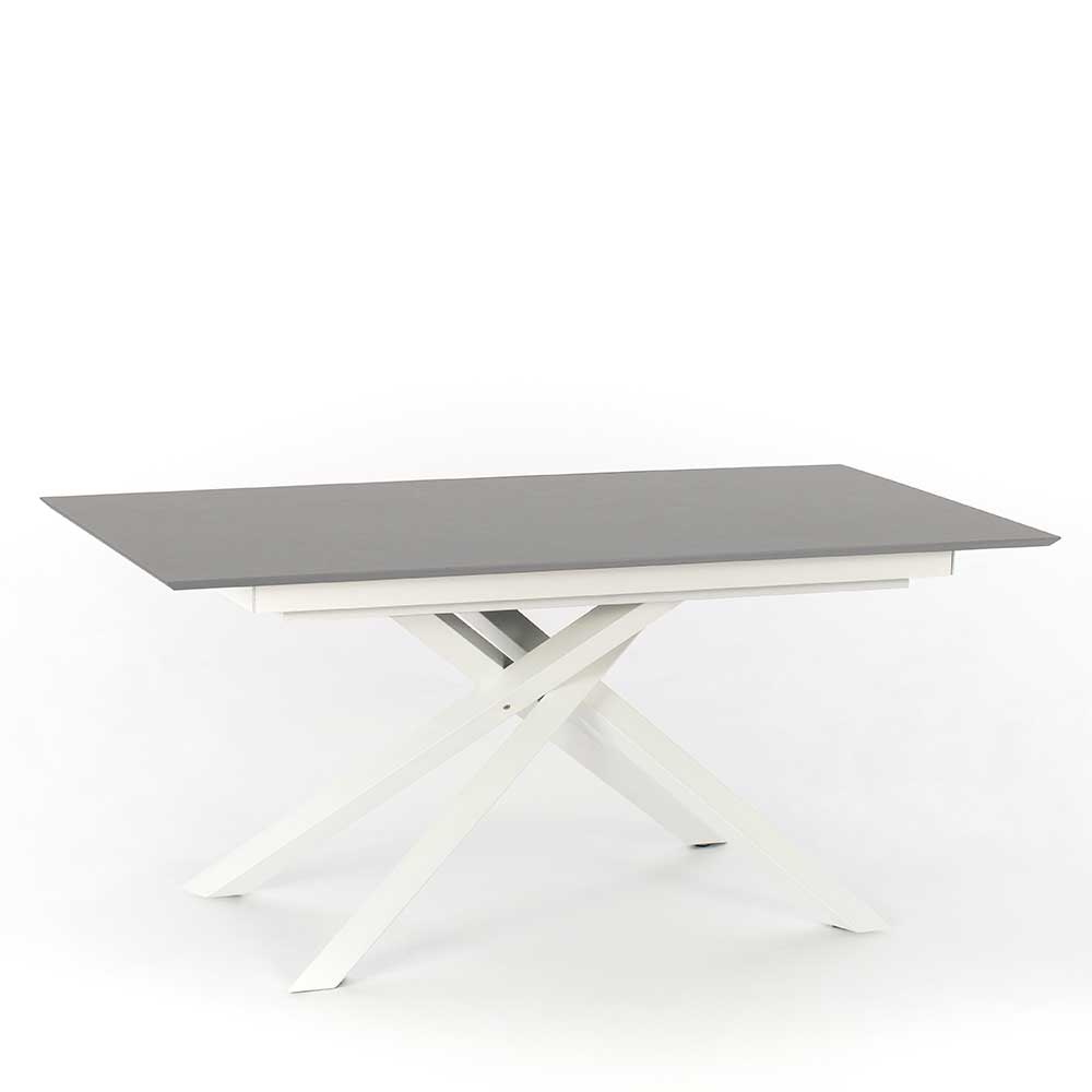 Topp Esszimmer Tisch in hellem Grau - Graziello