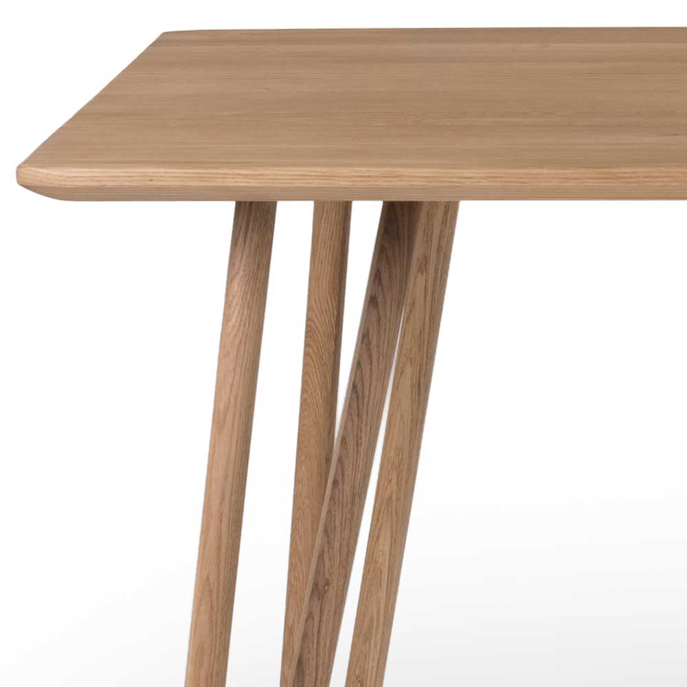 Handgearbeiteter Esszimmertisch aus Eiche - Germaina
