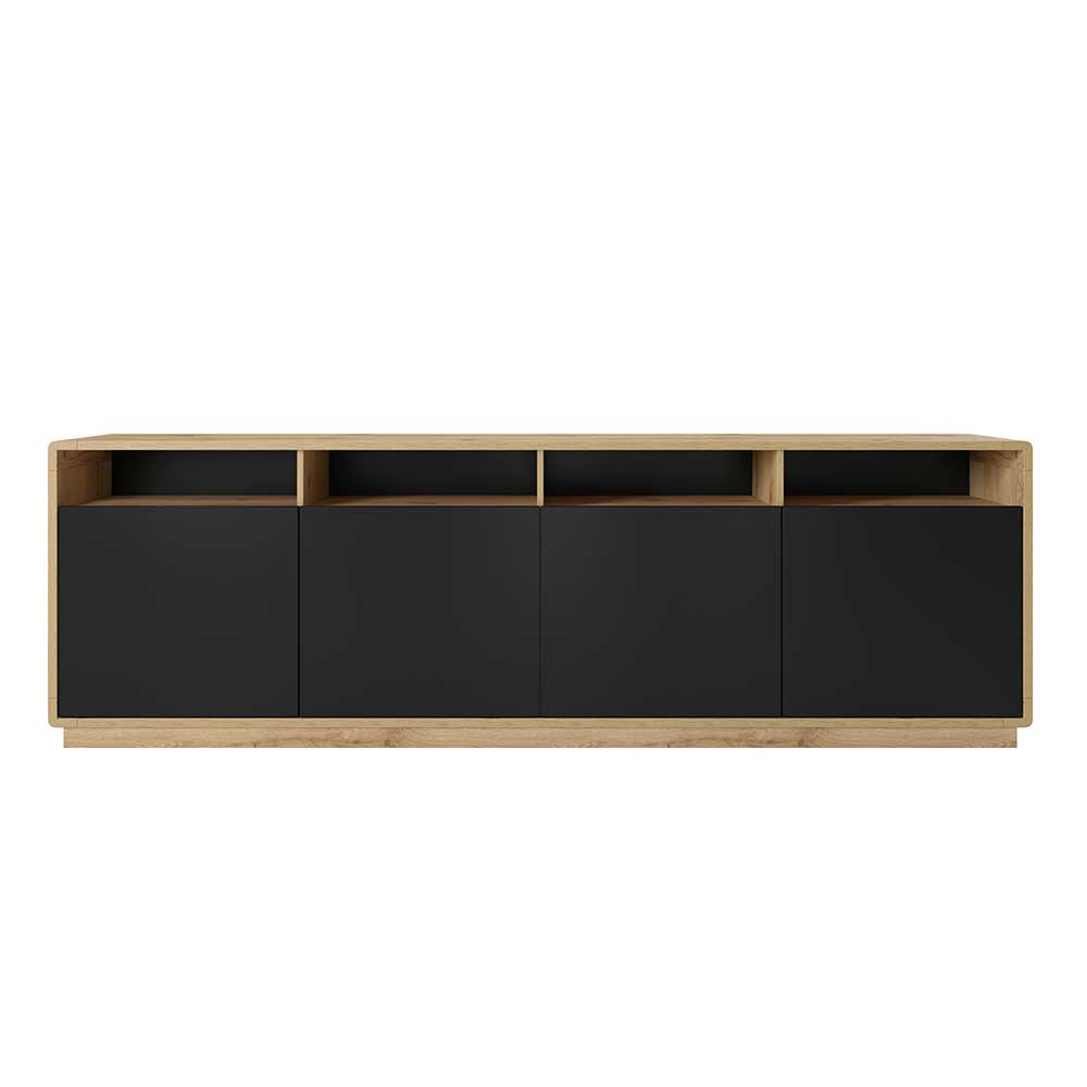 238x75x40 Sideboard mit Türen & Fächern - Ilunas