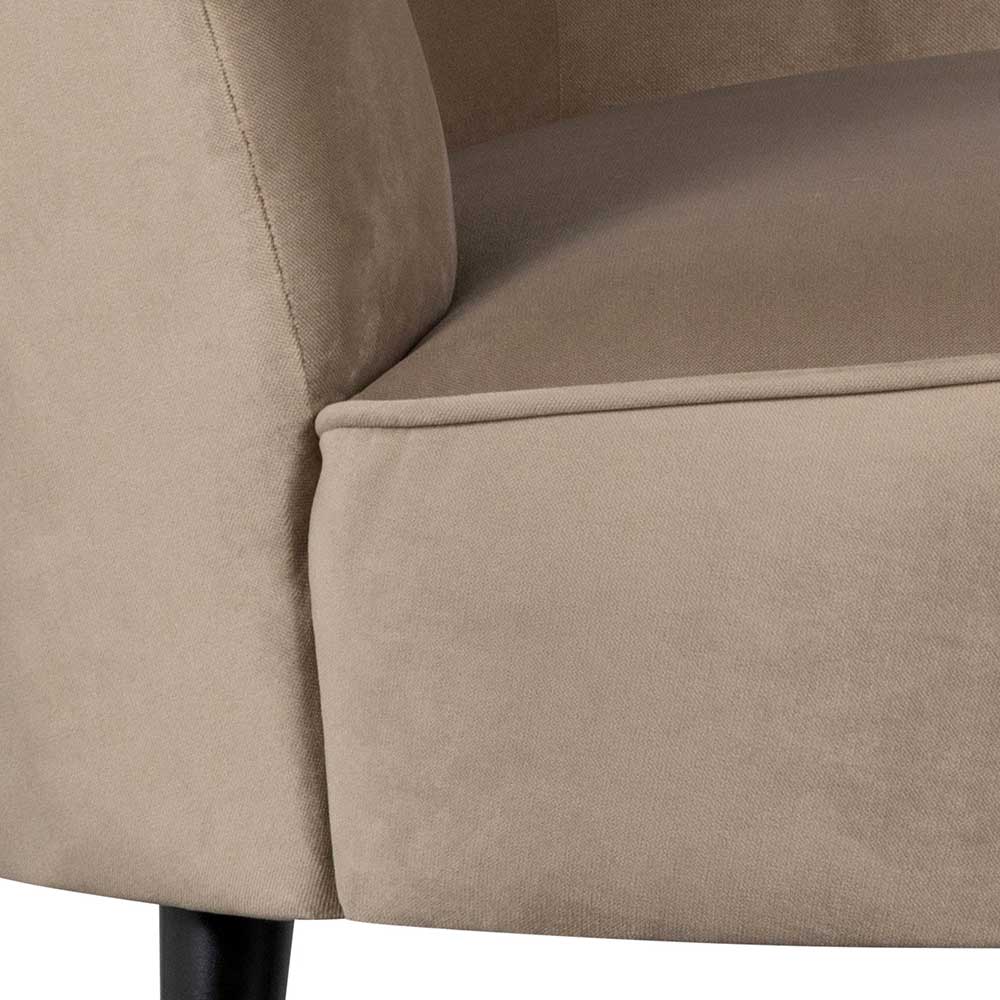 Retro Lounge-Sessel in Khaki Samit - Griffina