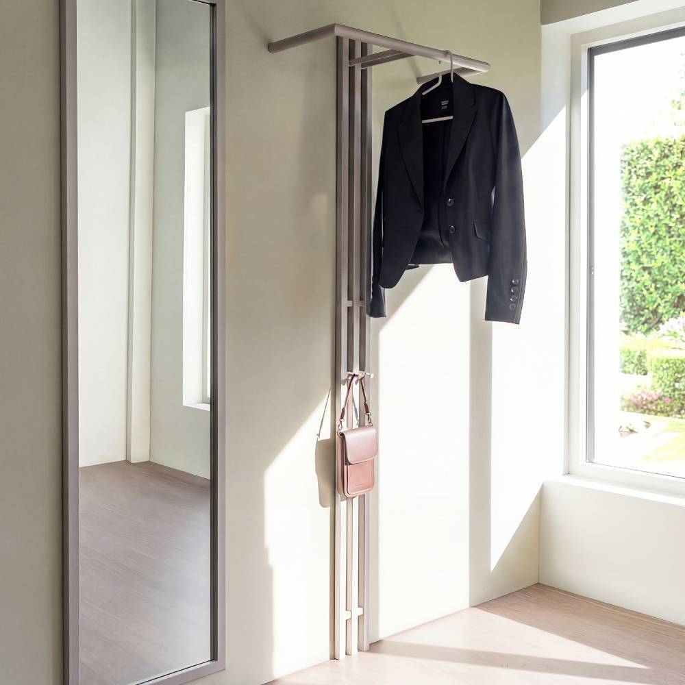 Dielengarderobe in Taupe - Oleganos