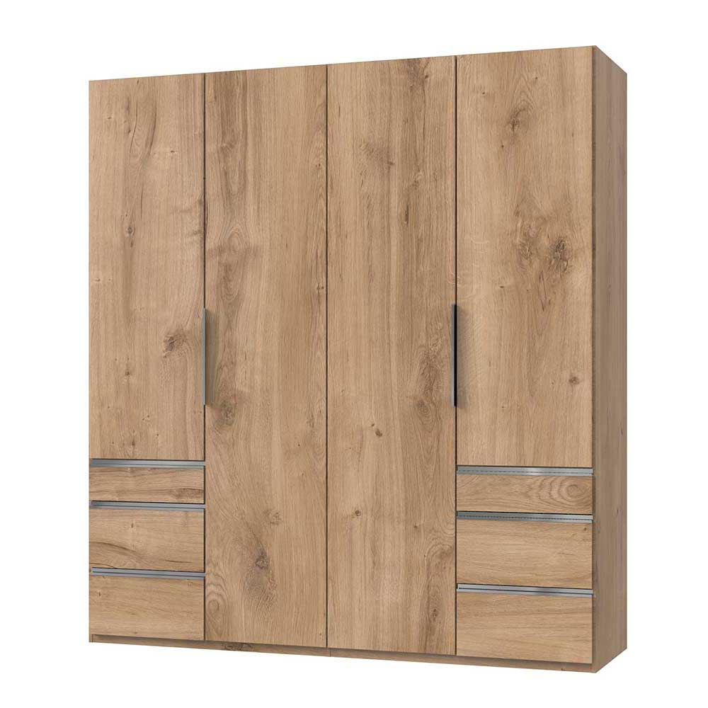 Schlafzimmerschrank mit 4 Türen & 6 Schubladen - Dagidoyo III