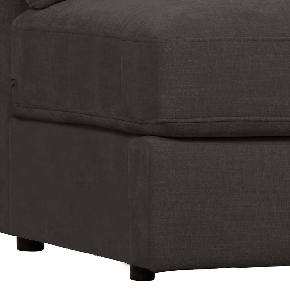 Abschlusselement Modulsofa mit Armlehne rechts - Jilatov