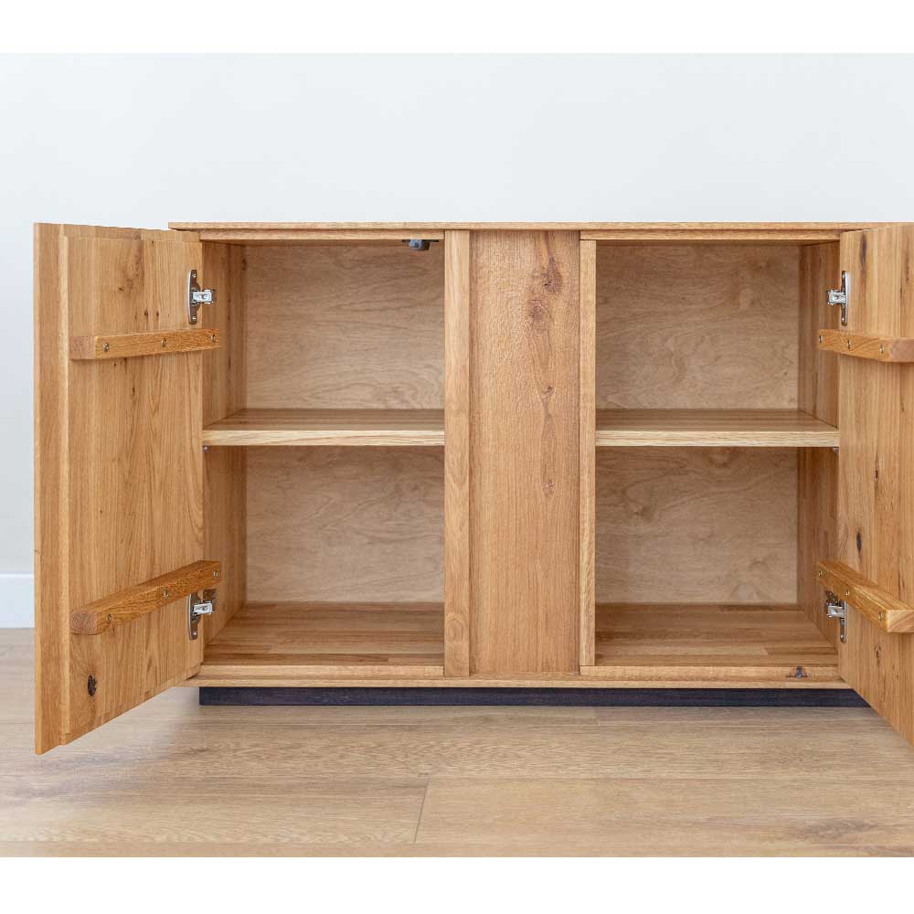 Massiver TV Unterschrank mit LED Licht - Cocondar