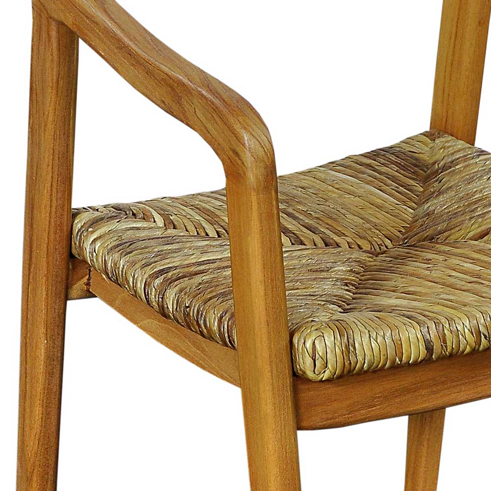 Teak Holzstuhl mit Armlehnen - Donabello