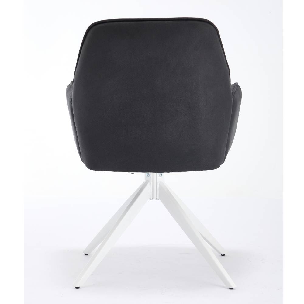 Tischsessel in Anthrazit - Minea (2er Set)