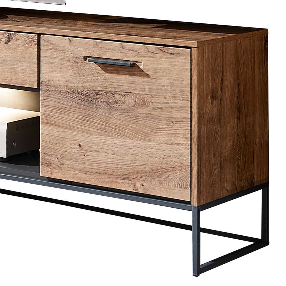 Wohnwand Designmöbel Set - Xindus (vierteilig)