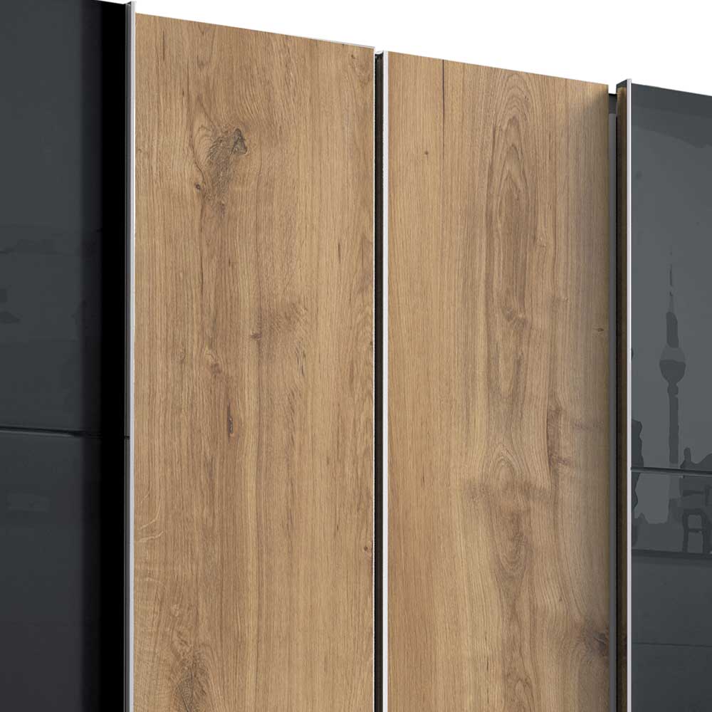 Kombi-Kleiderschrank in moderner Optik - Hectos