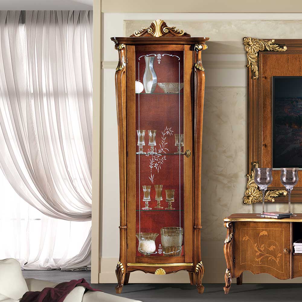 Extravagante TV Anbauwand Möbelset - Carlenna (vierteilig)