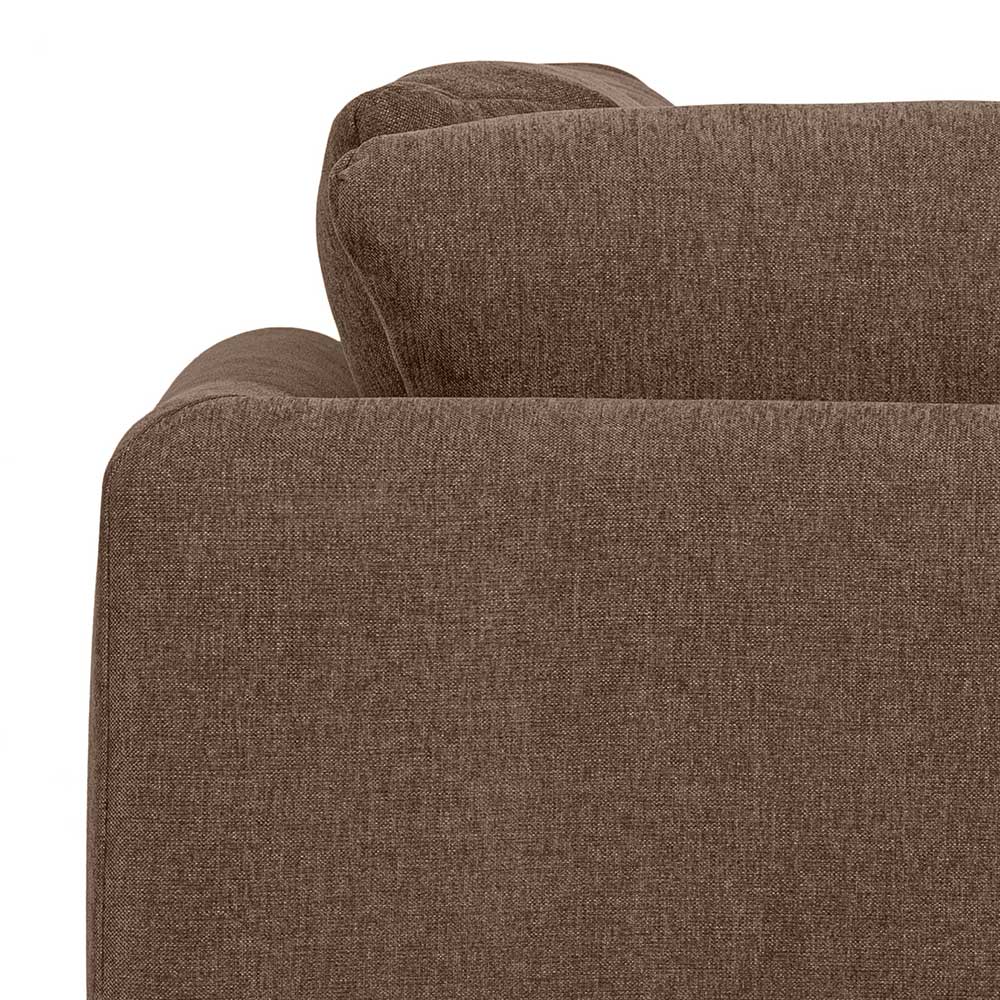 Couchmodul Eckelement in Braun - Ravonia