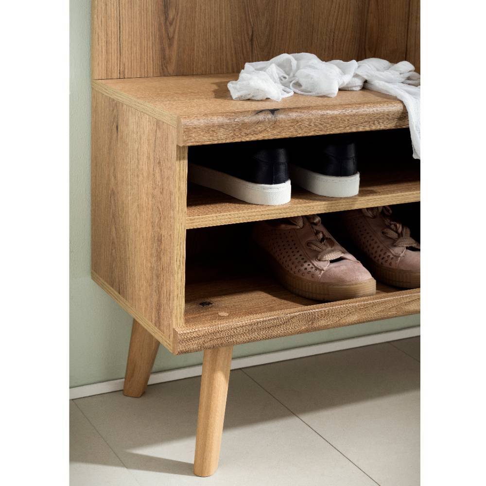 Garderobe und Highboard Set - Oliva (zweiteilig)