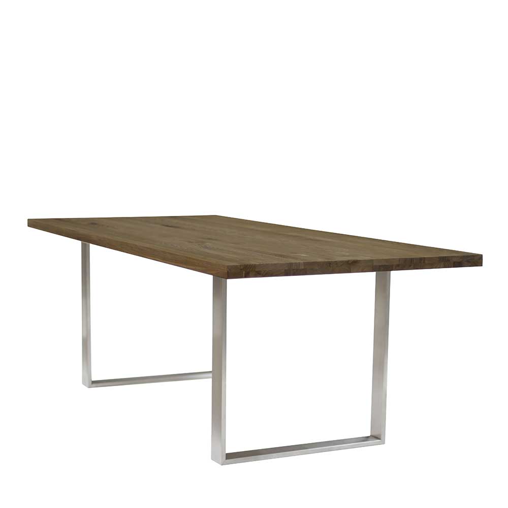 Designtisch aus Eiche in Wenge geölt - Pogarana