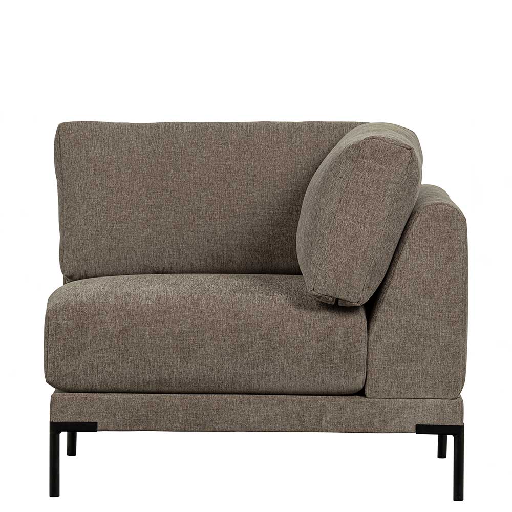 Sofamodul Eckelement in Taupe - Birte