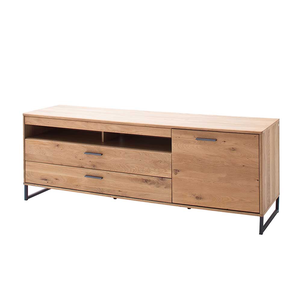 TV Schrank aus Eiche Bianco geölt - Assela
