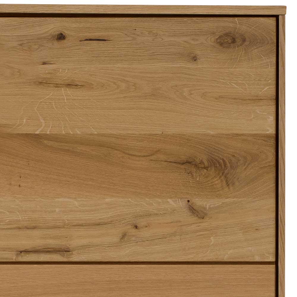 1-türiger Wildeiche Schrank 63x145x44 cm - Obinson