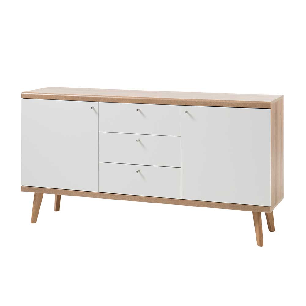 160x83x40 Scandi Anrichte zweifarbig - Cablos