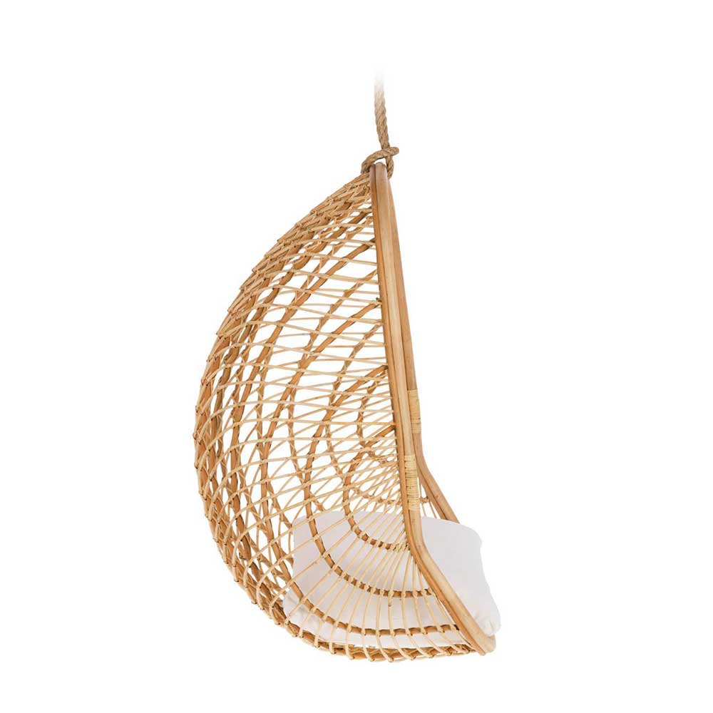 Hängesessel aus Rattan Geflecht - Glacita