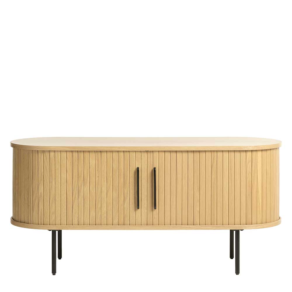 TV Lowboard in ovalem Design - Teorina