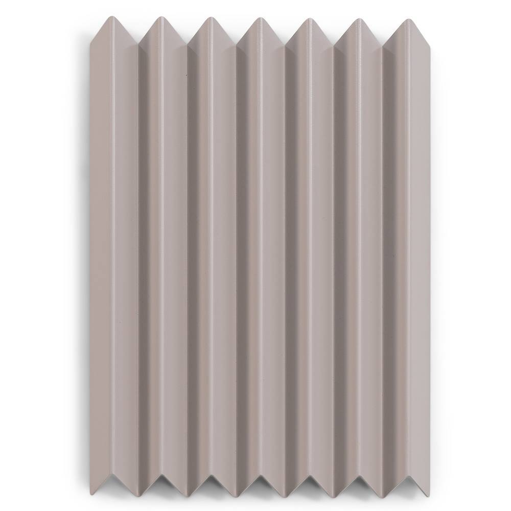 Design-Hängegarderobe in Taupe Stahl - Arjas