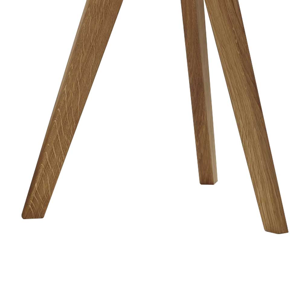Sofa Beistelltisch aus Wildeiche Massivholz - Sandi