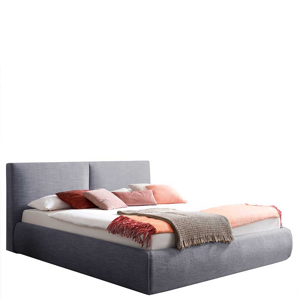 Blaues Komplettbett mit Bettkasten - Enjadara