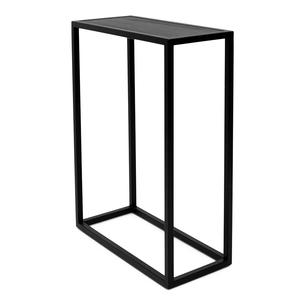 66x90x30cm Konsolentisch in Schwarz - Etienne