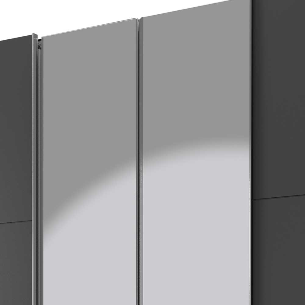 Hochwertiger Kleiderschrank mit Dreh- und Schiebetüren - Bafata