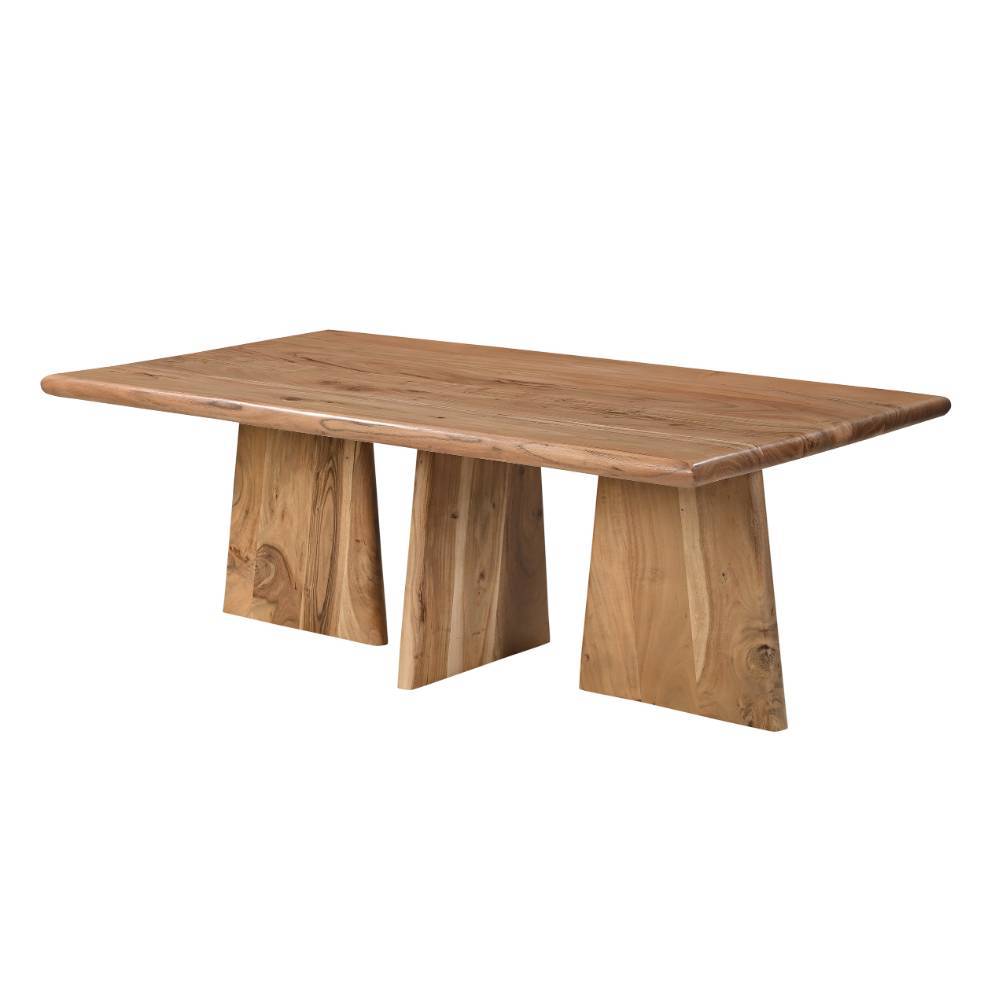 Holz-Wohnzimmertisch 130x70 cm - Bagavano